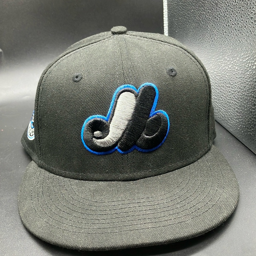 Expos new era fitted hat